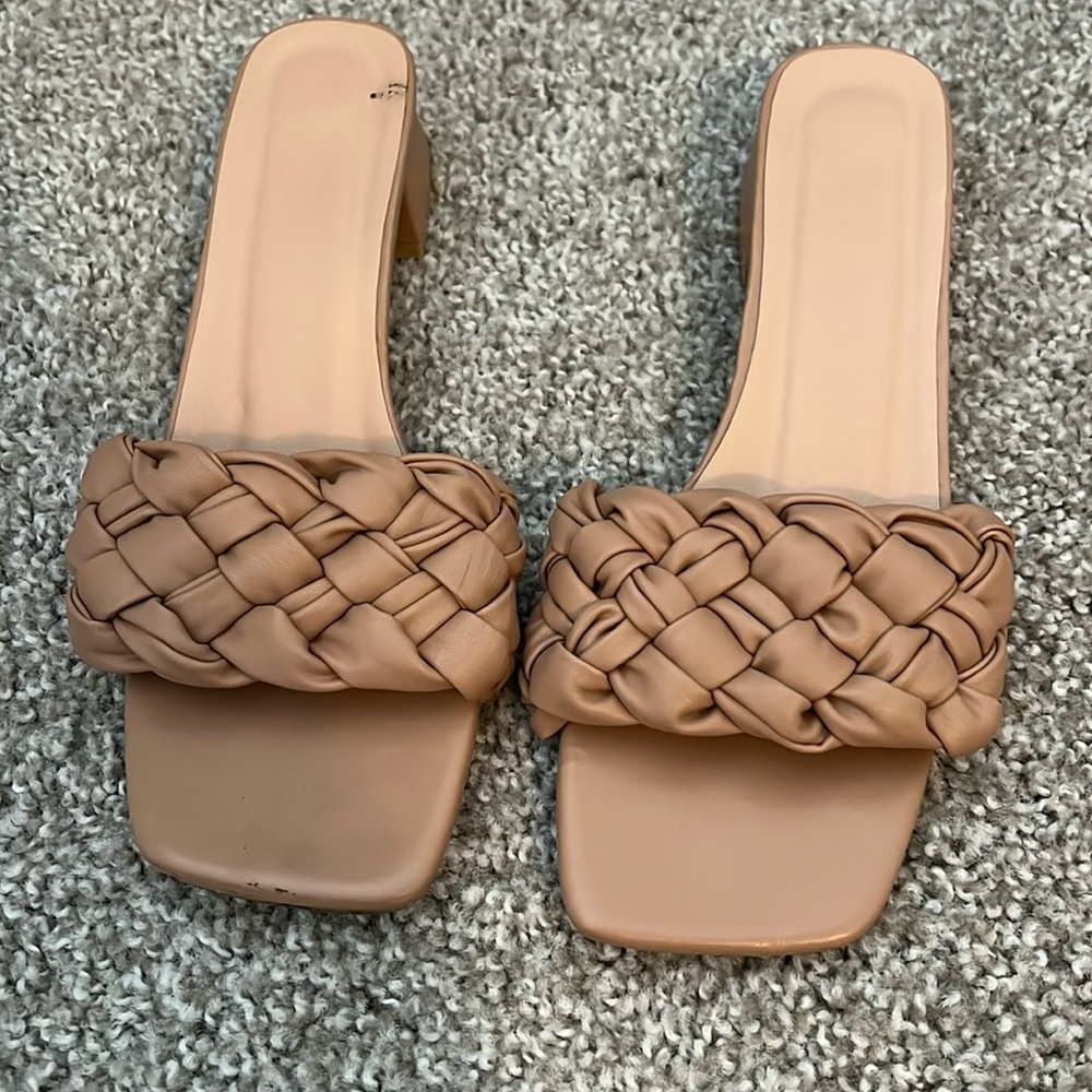 Braided sandals
